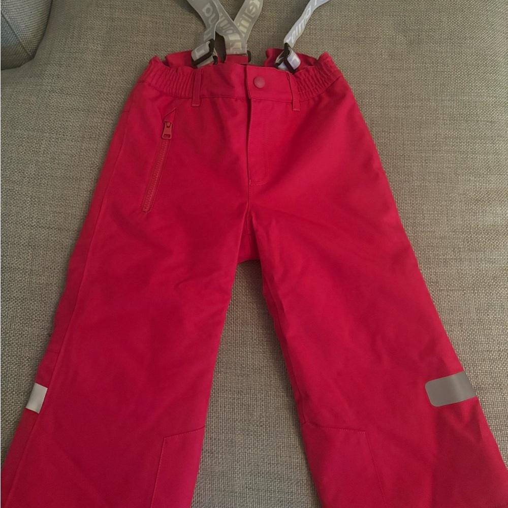 Kids Pink Snow Pants